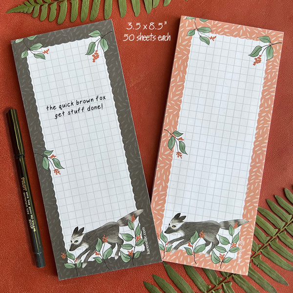 Weekly Planner + Notepads Bundle