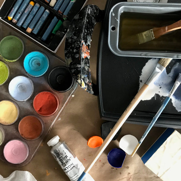 2025 ENCAUSTIC PAINTING + MIXED MEDIA LAB Workshop