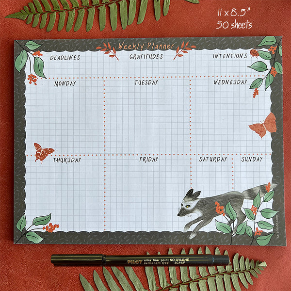 Weekly Planner + Notepads Bundle
