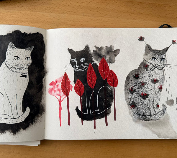 Sketchbook Lab: Mixed Media Alchemy! (6 weeks)