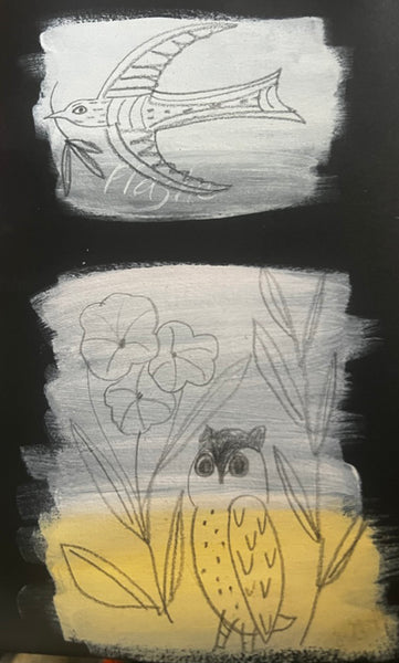 Sketchbook Lab: Mixed Media Alchemy! (6 weeks)