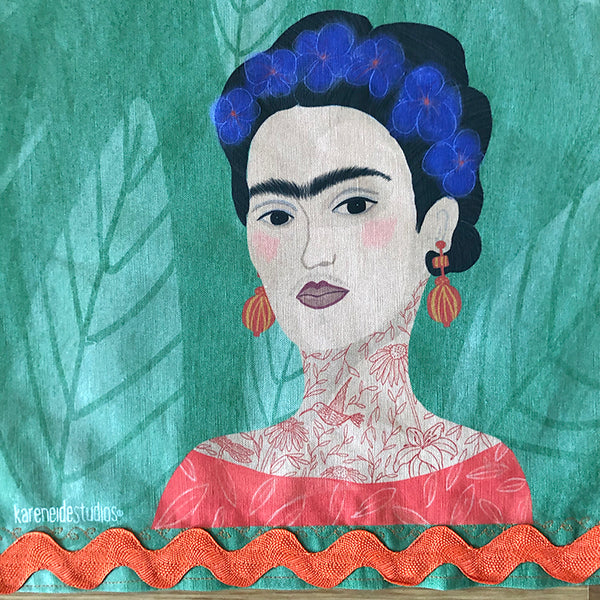 Tea Towel - 50/50 Cotton/Linen: Frida