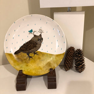 Handpainted Porcelain Plates