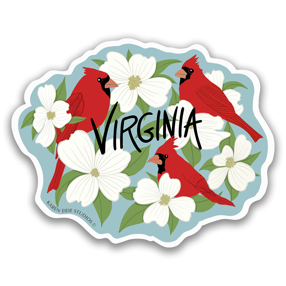 Stickers - Virginia State Sticker
